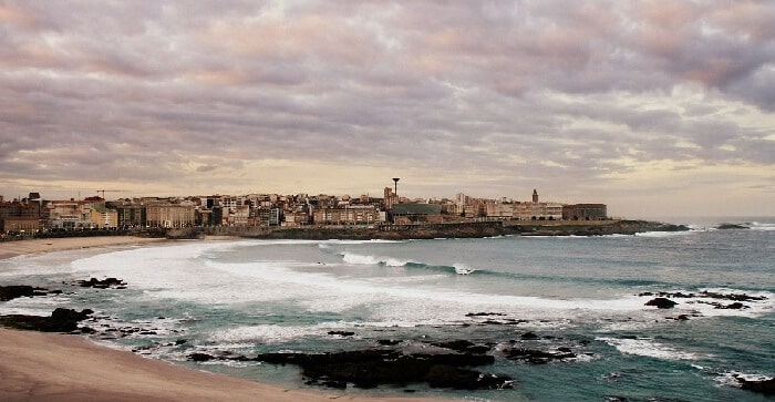 lugares donde dormir en a coruña