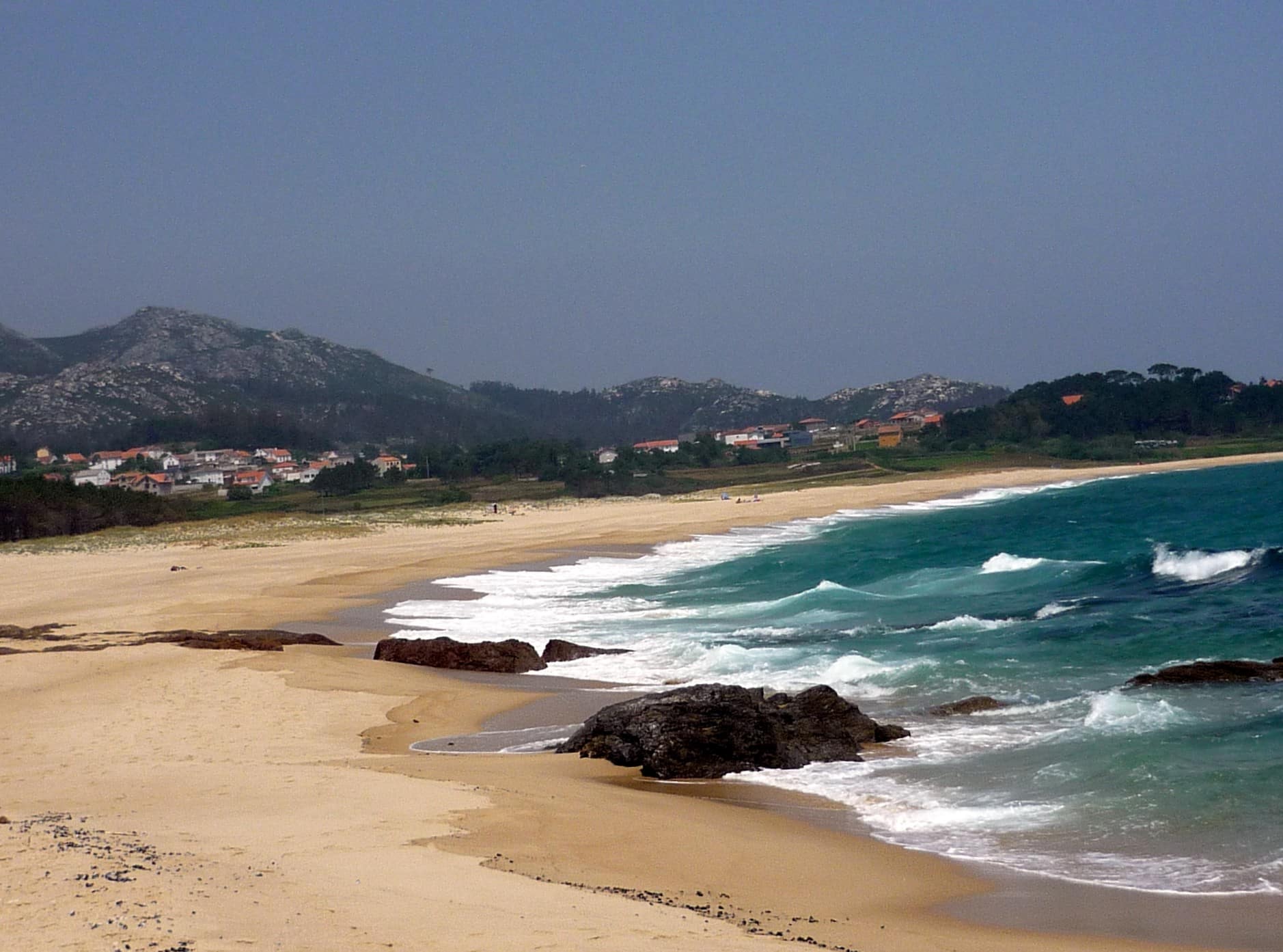 a coruña playa as furnas galicia