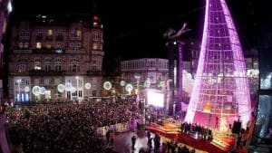 Luces navideñas de Vigo, una sorpresa para descubrir